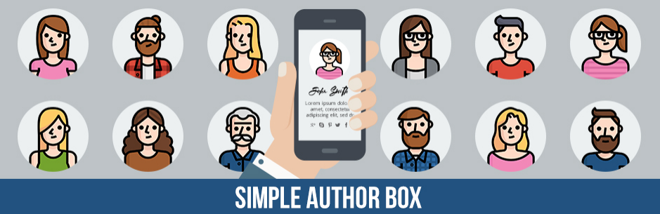 Simple Author Box Image
