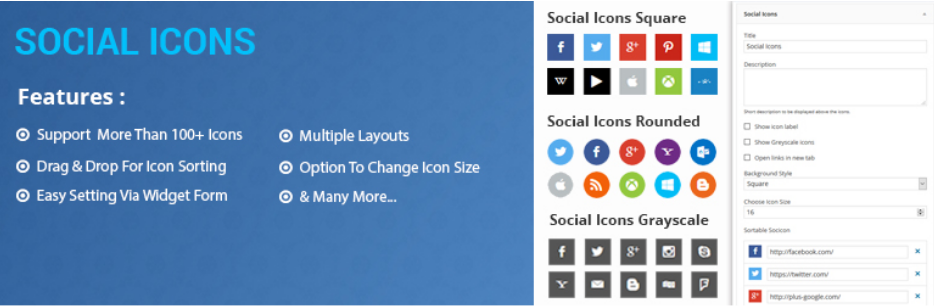 Social Icons Image